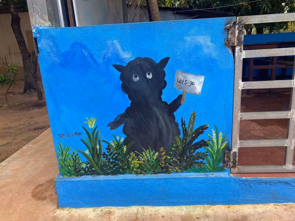 Mural Painting in School 1